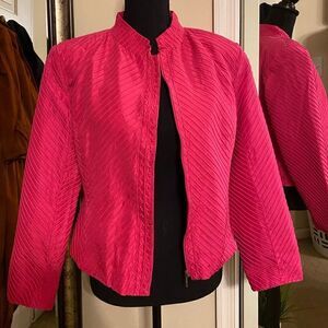 SILK CLUB COLLECTION Pink Blazer